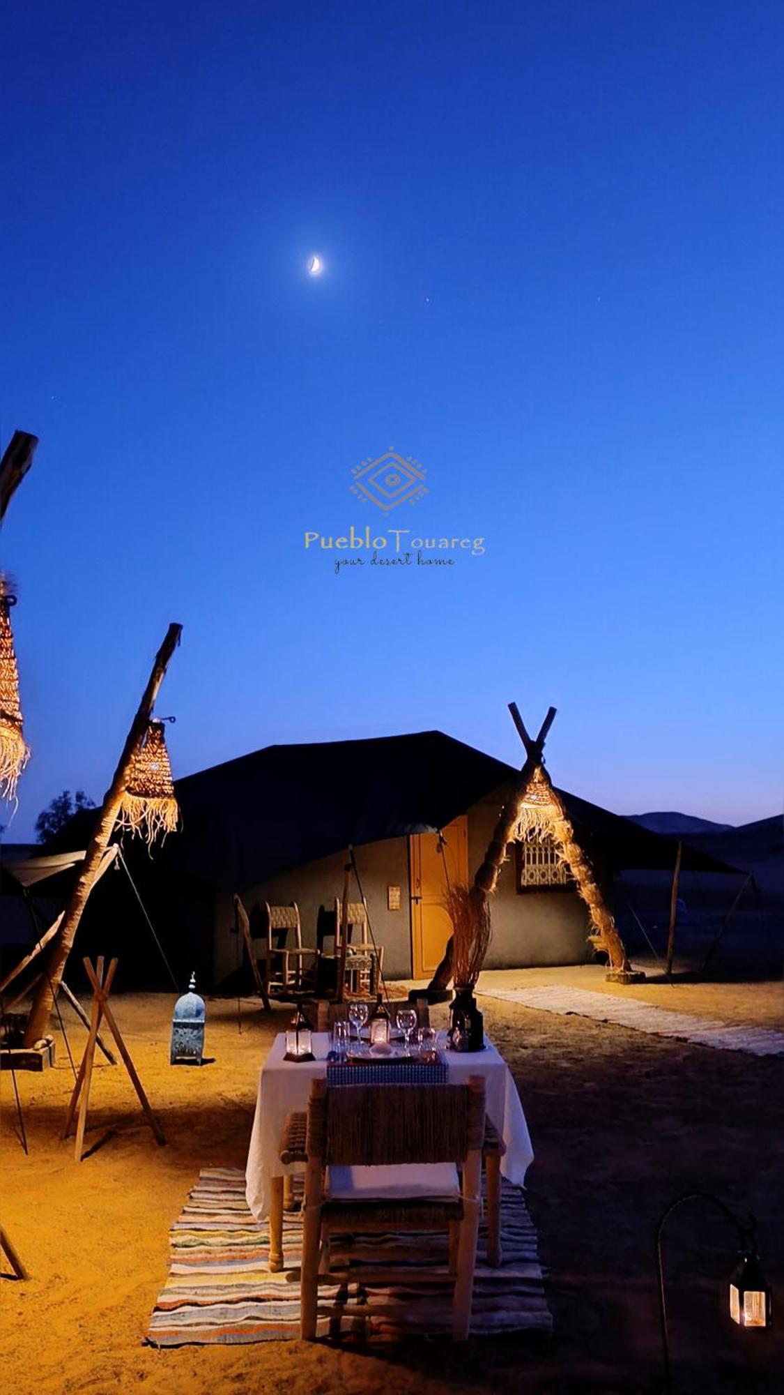 Pueblo Touareg - Private Tents Мерзуга Экстерьер фото