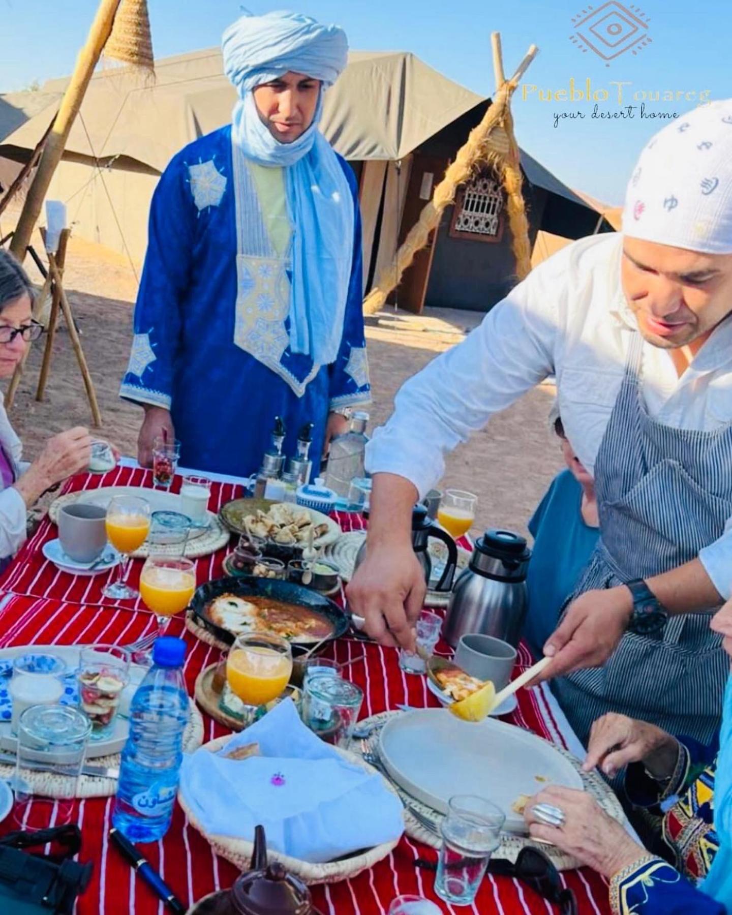 Pueblo Touareg - Private Tents Мерзуга Экстерьер фото