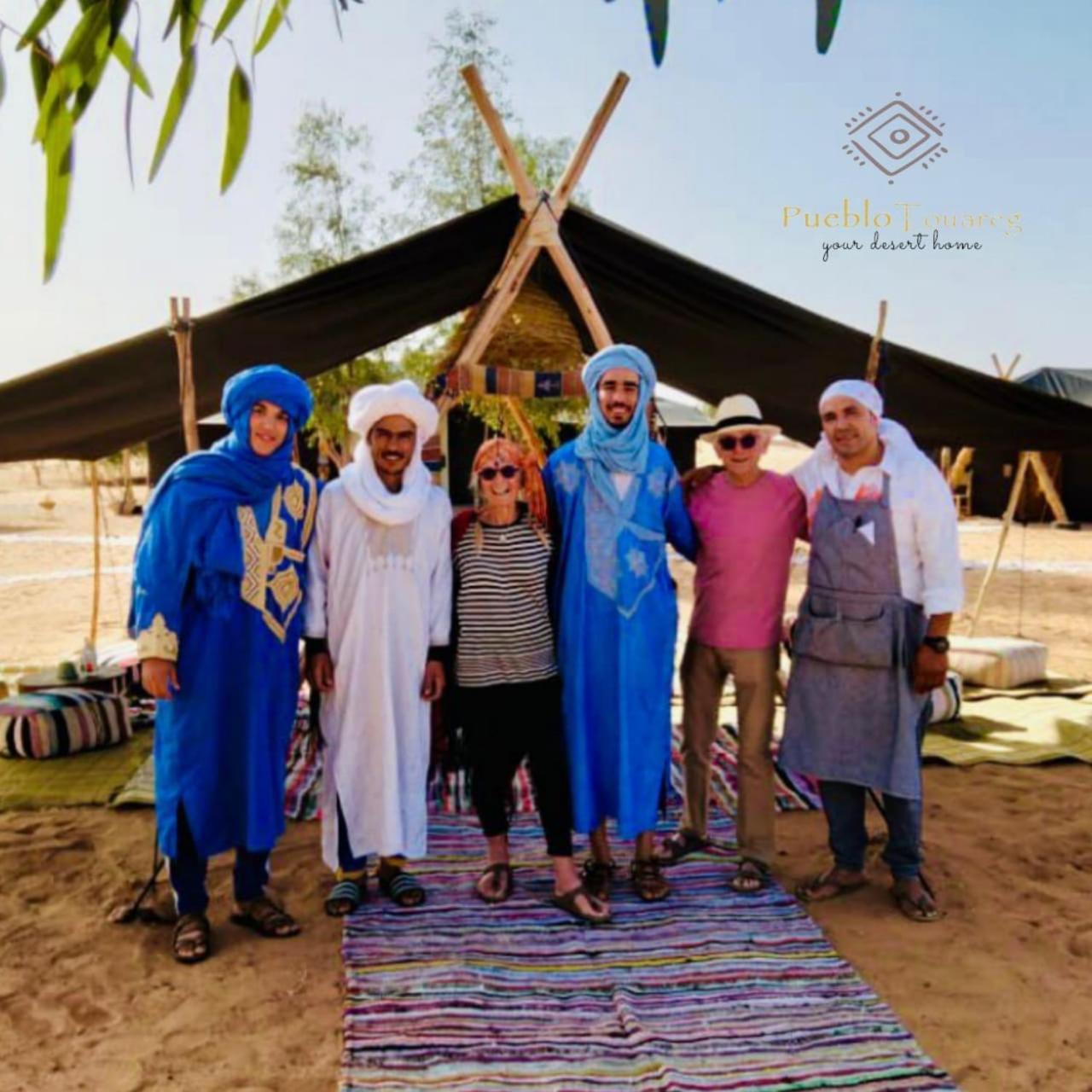 Pueblo Touareg - Private Tents Мерзуга Экстерьер фото